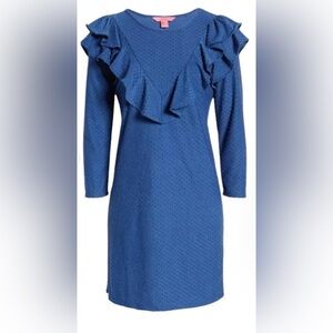NWT Lilly Pulitzer Pheby Dress Oyster Bay Navy Size Small